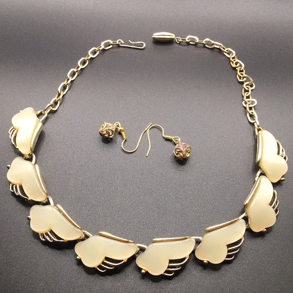Vintage Jewelry Vintage Thermoset Necklace Earrings Poshmark